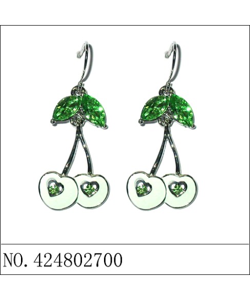 Earrings Green