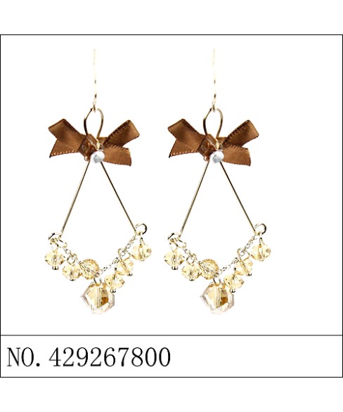 Earrings Brown Earrings Brown