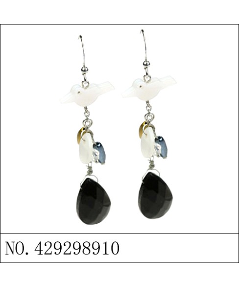 Earrings Black Earrings Black
