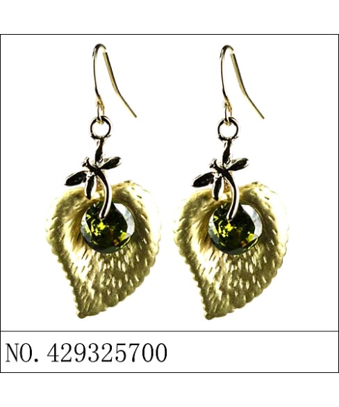 Earrings Green Earrings Green