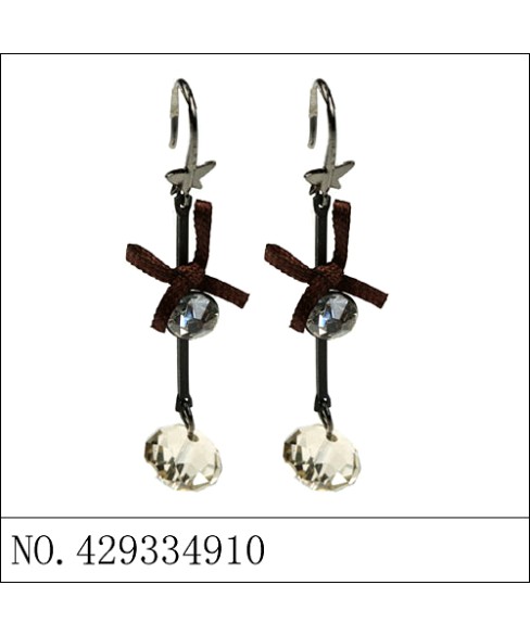 Earrings Brown