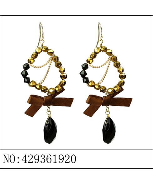 Earrings Brown