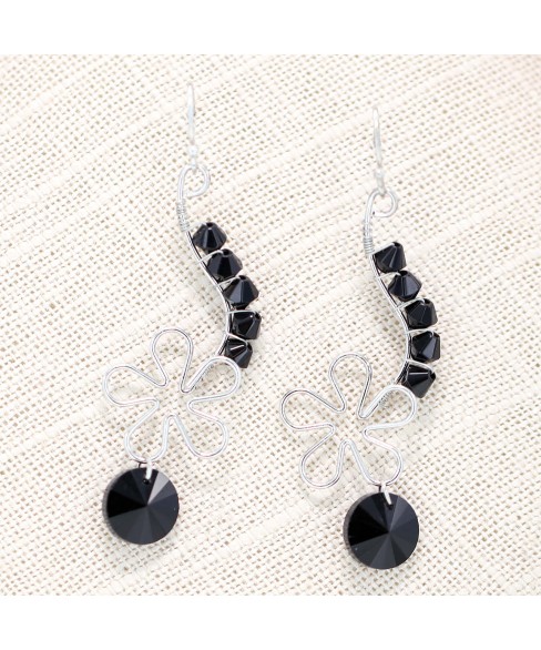 Earrings Black Earrings Black