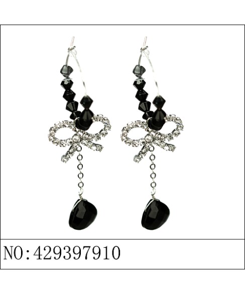 Earrings Black Earrings Black
