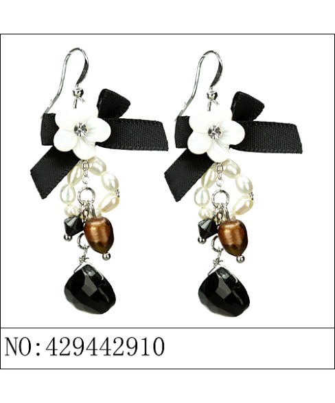 Earrings Brown