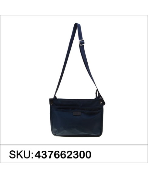 Lightweight Nylon Triple Compartment CrossBody Bag Lightweight Nylon Triple Compartment CrossBody Bag