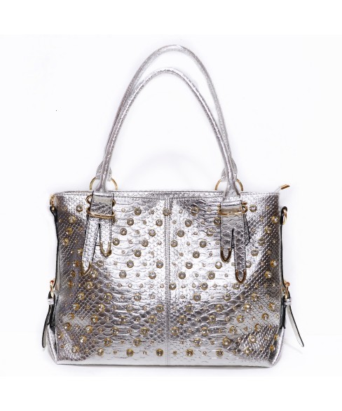 Metallic Crystal Rhinestone Studded Purse Bag Metallic Crystal Rhinestone Studded Purse Bag