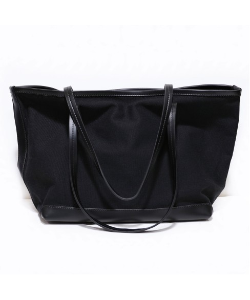 Canvas Open Top Tote with Drawstring Pouch Canvas Open Top Tote with Drawstring Pouch