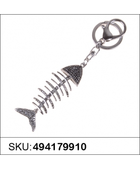 Fish Bone Key Chain