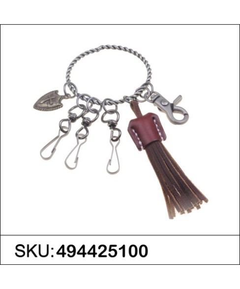 The Biker Leather Key Chain The Biker Leather Key Chain