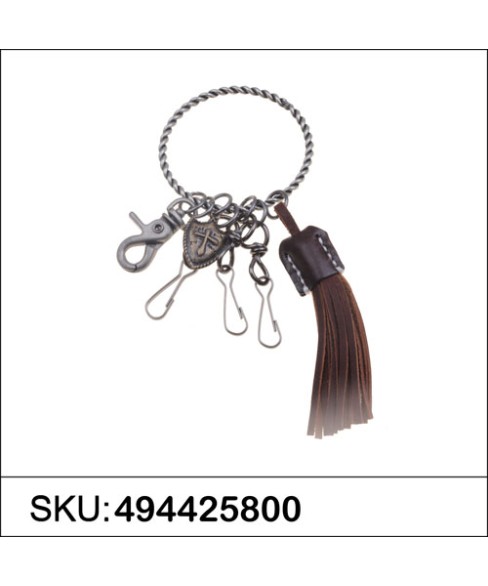 The Biker Leather Key Chain The Biker Leather Key Chain