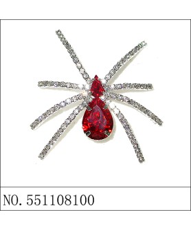 Brooch Red