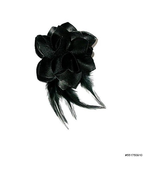 Brooch Black Brooch Black