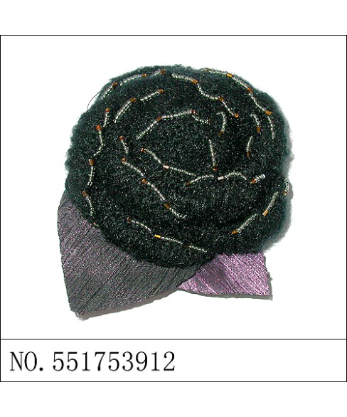 Brooch Black