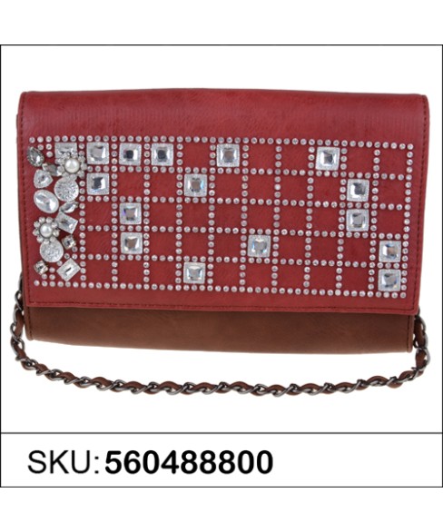 Evening Bag Brown Evening Bag Brown