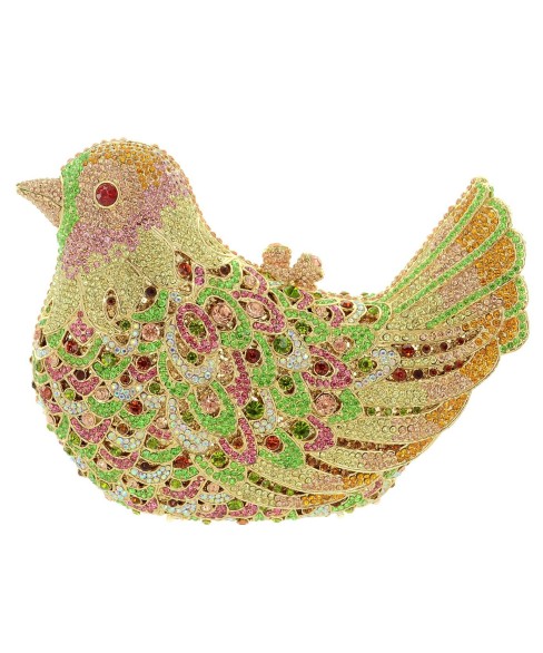 Crystal-Embellished Bird Evening Clutch Crystal-Embellished Bird Evening Clutch