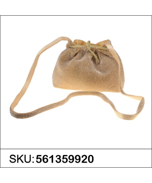 Crystal Mesh Crossbody Bucket Bag Crystal Mesh Crossbody Bucket Bag