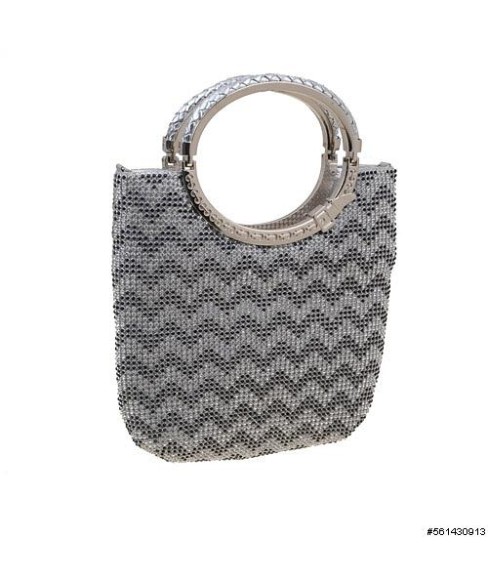 Wave Elegan Sparkling Mash Crystal Purse Wave Elegan Sparkling Mash Crystal Purse