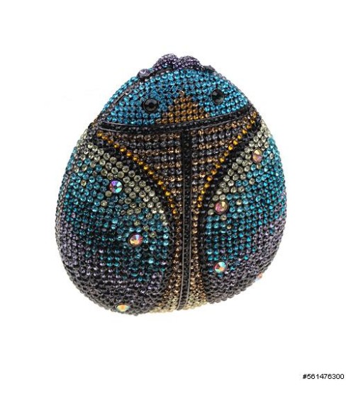 Glamorous Ladybug Crystal Clutch Bag Glamorous Ladybug Crystal Clutch Bag