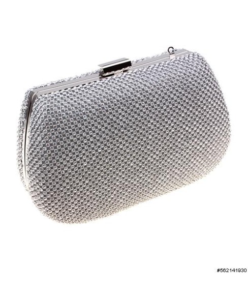 Crystal Mesh Clutch