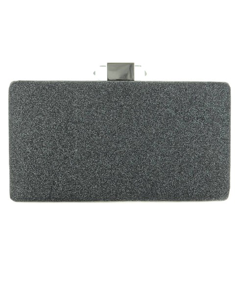 Faux Pearls & Studs Box Clutch