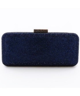 Crystal-Embellished Evening Clutch