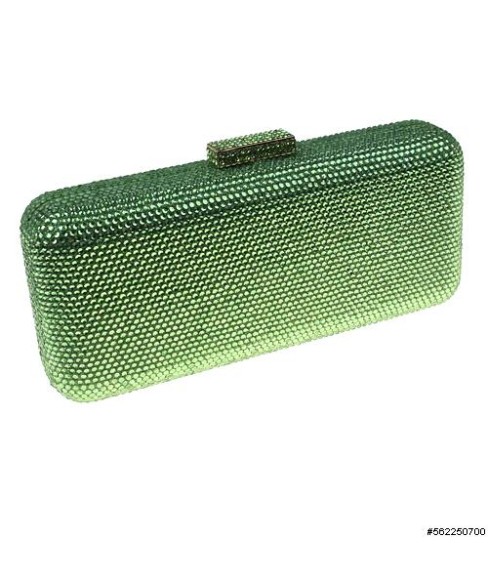 Crystal-Embellished Evening Clutch Crystal-Embellished Evening Clutch
