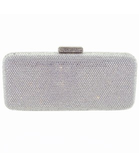 Crystal-Embellished Evening Clutch