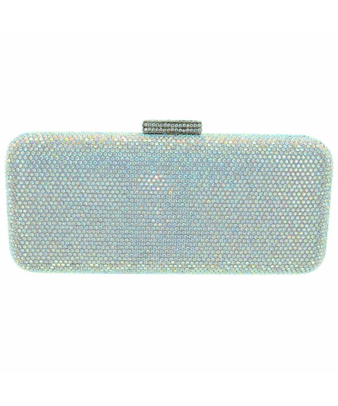 Crystal-Embellished Evening Clutch