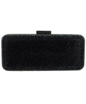 Crystal-Embellished Evening Clutch