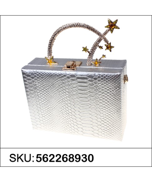 Evening Bag Silver Evening Bag Silver