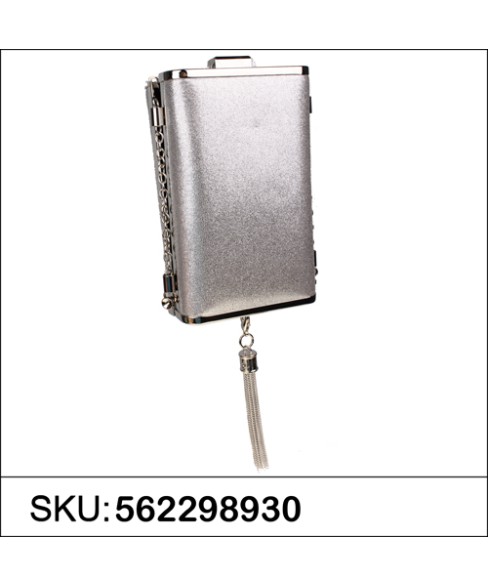 Evening Bag Silver Evening Bag Silver