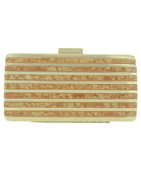 Marble Cut Acrylic Clutch Marble Cut Acrylic Clutch
