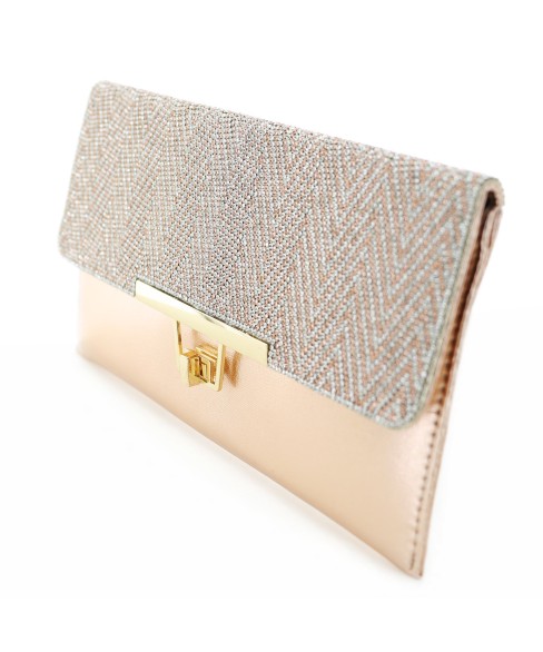 Women Rhinestone Crystal Envelope Clutch Bag