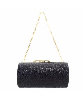 Glitter Cylinder Clutch