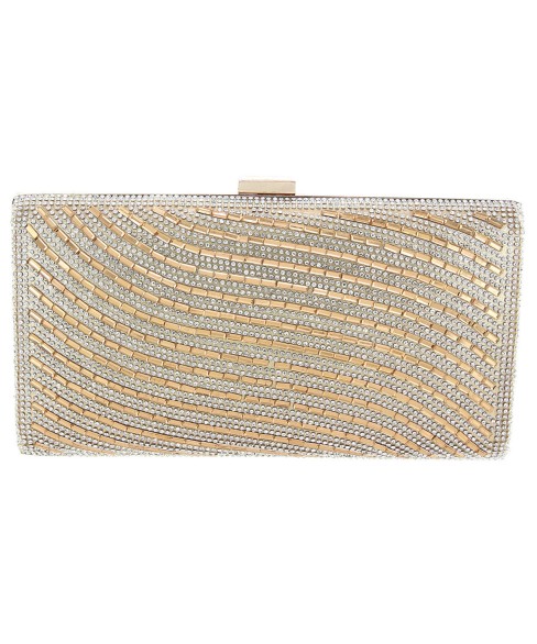 Crystal-Embellished Evening Clutch Crystal-Embellished Evening Clutch
