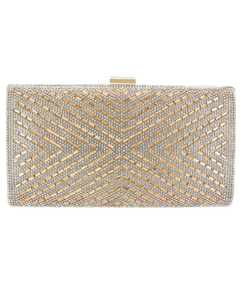 Crystal-Embellished Evening Clutch Crystal-Embellished Evening Clutch