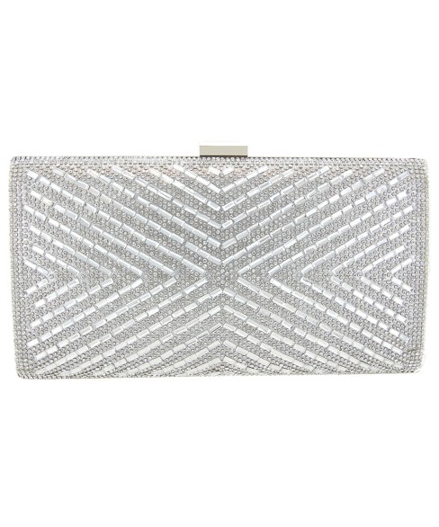 Crystal-Embellished Evening Clutch Crystal-Embellished Evening Clutch