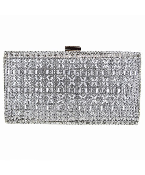 Crystal-Embellished Evening Clutch Crystal-Embellished Evening Clutch