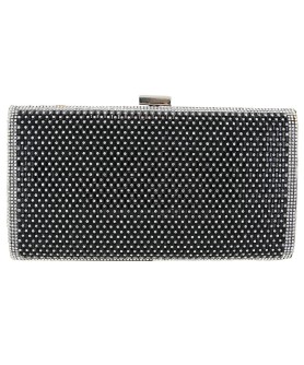 Crystal-Embellished Evening Clutch