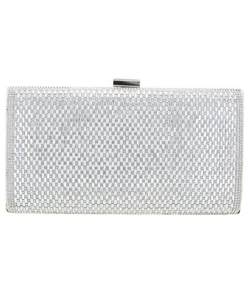 Crystal-Embellished Evening Clutch Crystal-Embellished Evening Clutch