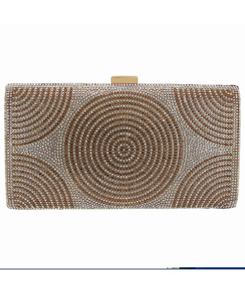 Crystal-Embellished Evening Clutch Crystal-Embellished Evening Clutch