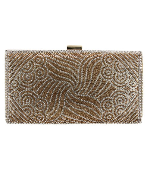 Crystal-Embellished Evening Clutch Crystal-Embellished Evening Clutch