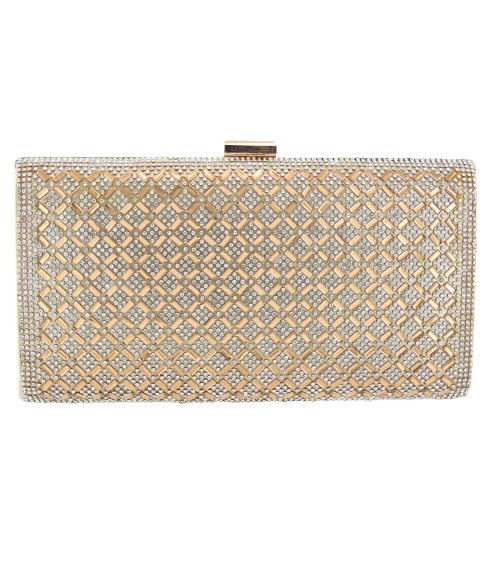 Crystal-Embellished Evening Clutch Crystal-Embellished Evening Clutch