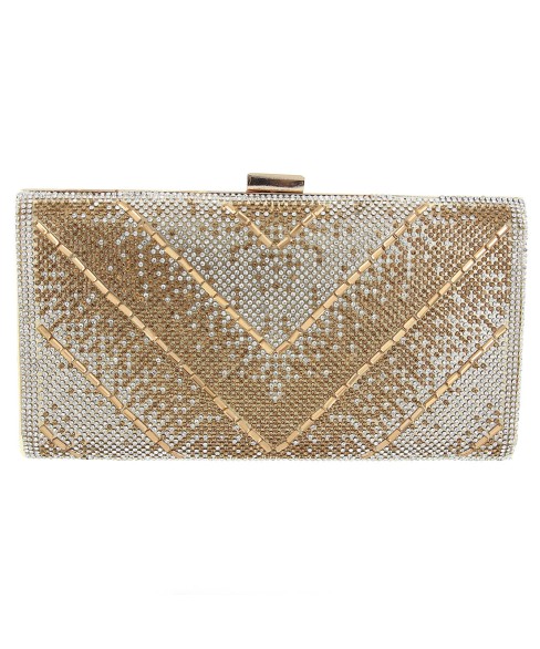 Crystal-Embellished Evening Clutch Crystal-Embellished Evening Clutch