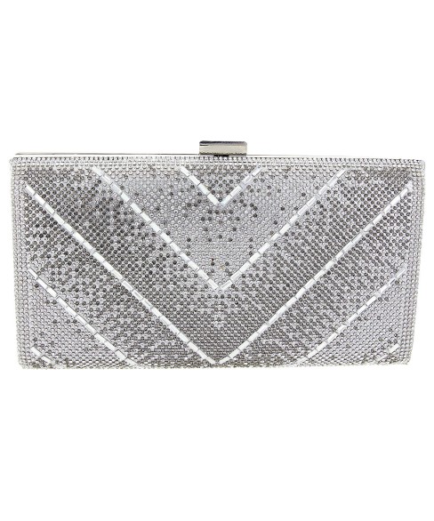 Crystal-Embellished Evening Clutch Crystal-Embellished Evening Clutch