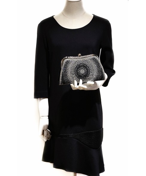 Rhinestone Embellished Evening Clutch