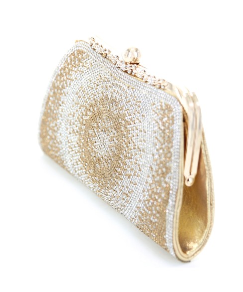 Rhinestone Embellished Evening Clutch