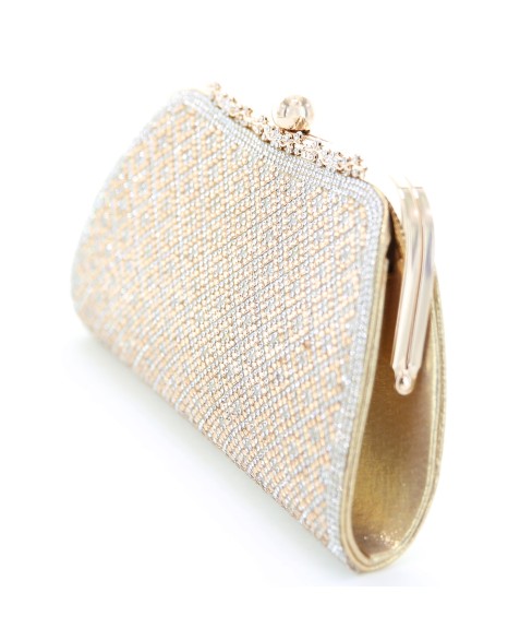 Rhinestone Embellished Evening Clutch