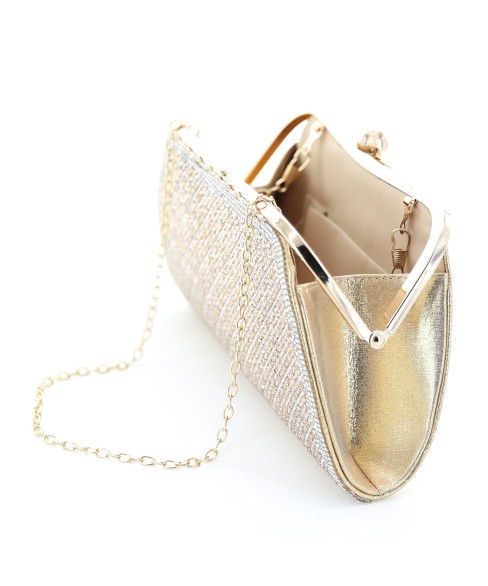 Rhinestone Embellished Evening Clutch